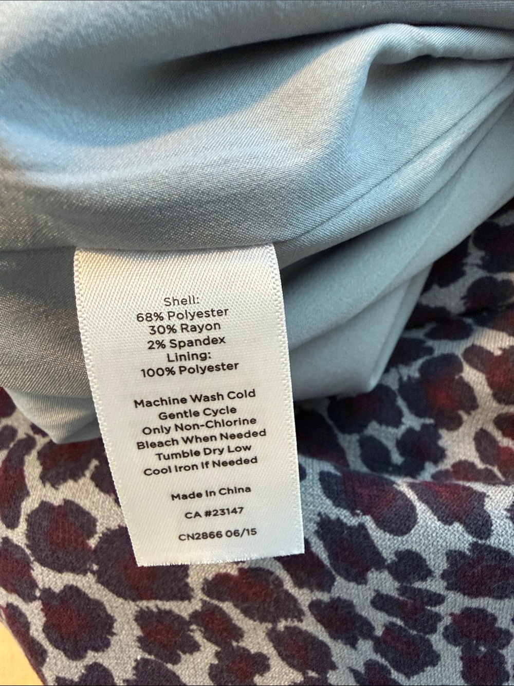 Talbots Woven Colorful Leopard Print Career Pencil Skirt, 10 - Picture 6 of 6